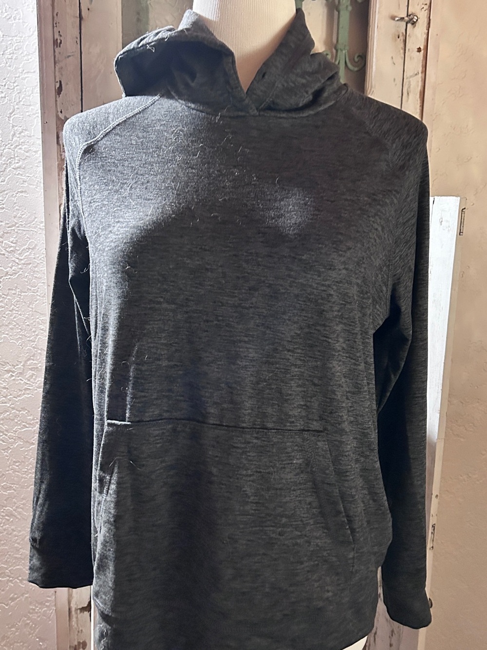 Barefoot Dreams Dark Charcoal Hooded Pullover